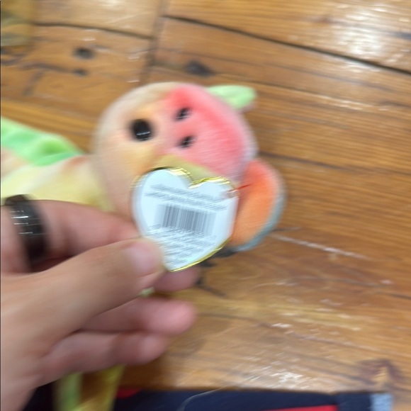 TY Beanie Baby Original 1996 Peace Bear Tie-Dye Rainbow w/ Swing Tag & Tush Tag - Picture 4 of 5